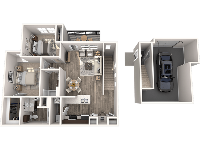 B2 1018 Sq. Ft. 2nd Fl. *Contact Us for availab... 1808 floor plan
